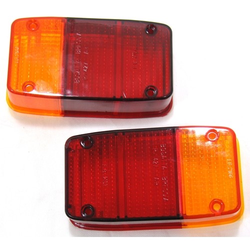 Coppia plastiche fanale - coppia,