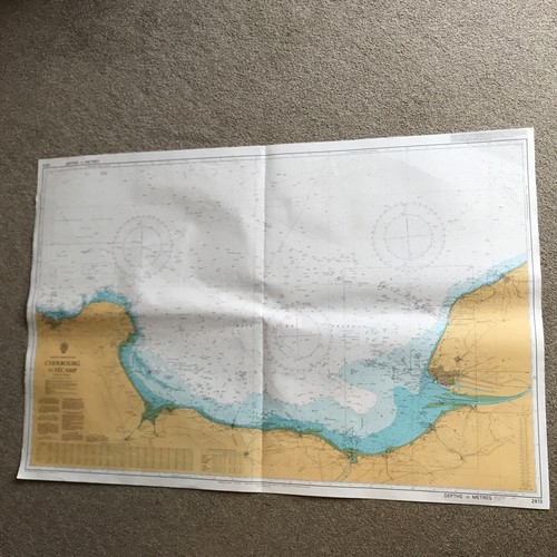 Mappa marittima 1990 francia - mappa,