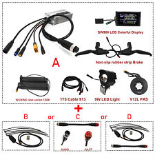 EBike 36V 48V 52V 28A Controller con Display Luce Kit PAS per Motore Bafang G062