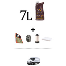 HOFFCAR Kit tagliando 4 FILTRI