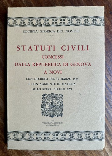 Statuti civili concessin dalla - statuti,