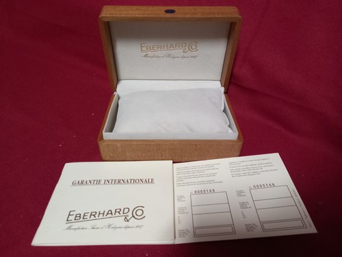 Scatola orologio eberardh - scatola,