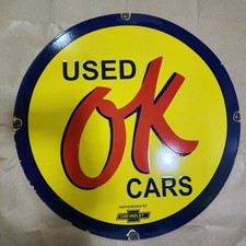 INSEGNA SMALTATA PORCELLANA OK