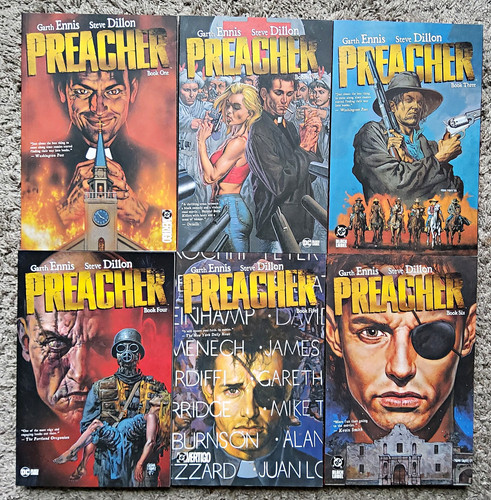 Vertigo preacher garth - preacher, di
