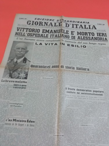 Giornale italia 12 - d'italia, 30-12-1947