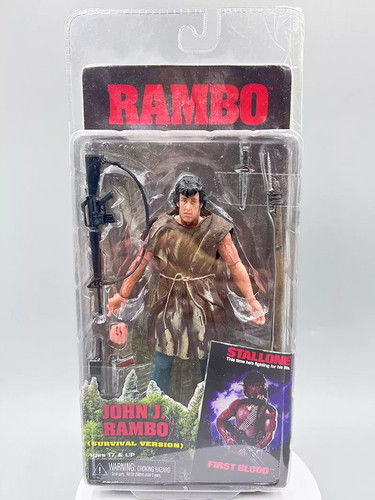 Figurina neca john rambo - neca,