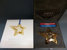 Georg Jensen Christmas Collectibles Camper di Natale 2021 ORO art. 10019939 IMBALLO ORIGINALE