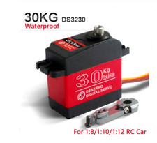 Servo Digital DS3230 30KG Coche RC 1/10 1/8 Resiste al agua con engranajes metal