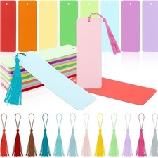 100PCS Blank   Bookmarks