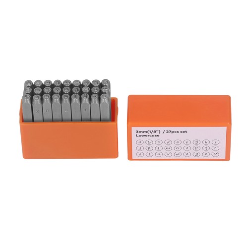 27x timbri metallo arancione - metallo,