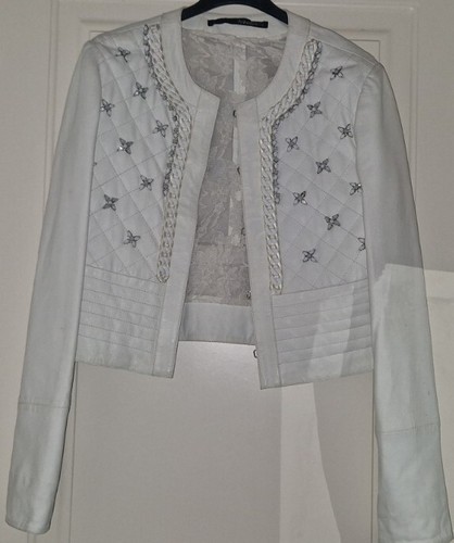 Chiodo bianco annarita 42 - bianco,