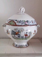 Zuppiera in porcellana