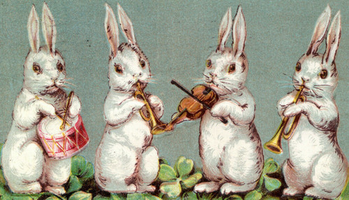 Coniglietto antropomorfo