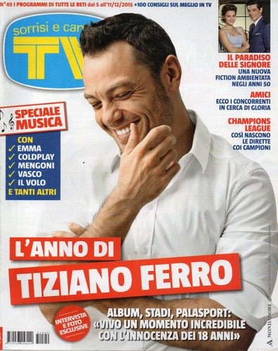 Sorrisi 2015 tiziano - sorrisi,