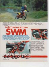 advertising NEWS TEST MOTO SWM ROTAX 1977-MOTOITALIANE REGOLARITA   EPOCA