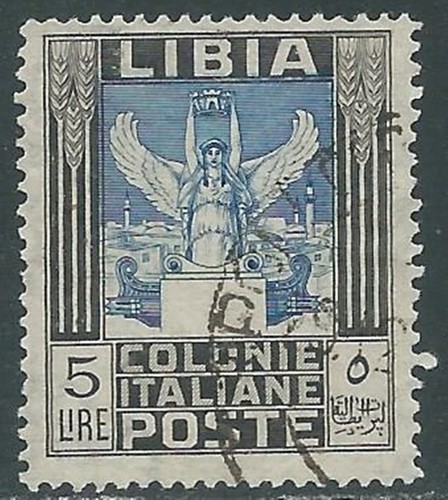1921 libia usato pittorica - 1921,