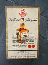 ETICHETTA VINTAGE Liquore THE