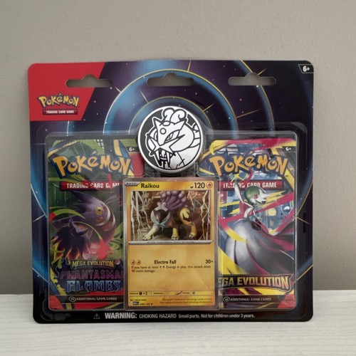 Pokémon tcg raikou - pokémon, blister