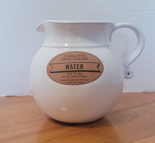 Brocca acqua terracotta - brocca,