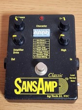 NYC Tech 21 SA1 SansAmp Classic Tube Amp Emulatore Effetti Chitarra Pedale