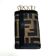 Fendi Zucca Canvas Key Holder