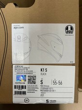 Casco AGV K1S nero taglia S nuovo solo provato
