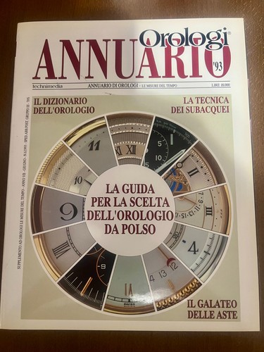 Annuario orologi 1993 guida - 1993,
