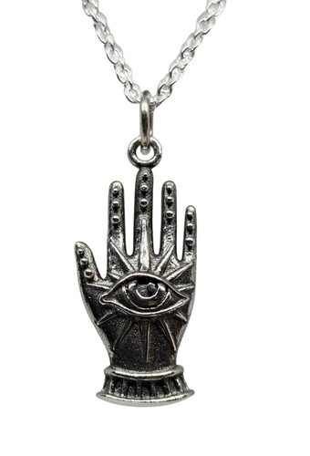 Collana mano occhio tutto - occhio,