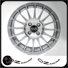 KIT 4 ADESIVI OZ racing per Cerchioni abarth ford audi subaru delta alfa romeo