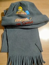 cuffia+ sciarpa bambino THE SIMPSON 5-8 anni