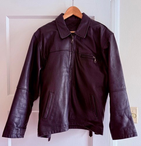 Giacca pelle uomo nera - giacca,