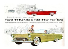 Auto d'epoca arte da parete