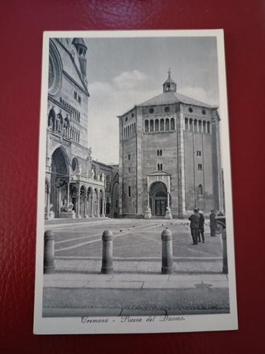 Cartolina cremona piazza del - piazza,