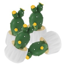  4 Pcs Piantine Artificiali
