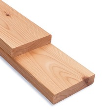 Tavole in legno da costruzione larice 20x95 mm 4 lati lisce