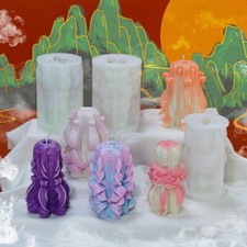 Stampi per candele 3D colonna