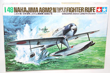 TAMIYA 1:48 KIT AEREO NAKAJIMA A6M2 N TYPE 2 FIGHTER RUFE FLOAT PLANE ART 61017