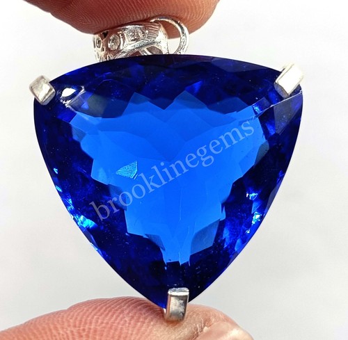 Ciondolo egl zaffiro blu - egl,