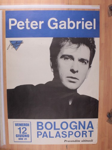 Poster concerto peter - peter, gabriel