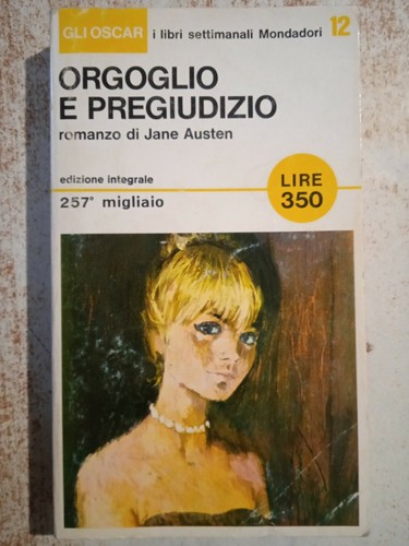 Orgoglio pregiudizio romanzo - orgoglio,