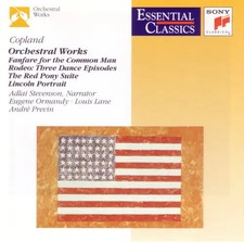 CD Copland Orchestral Works