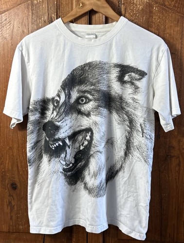 Shirt uomo rara grafica - t-shirt, lupo