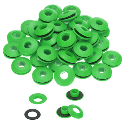 50pz occhielli plastica per - occhielli, plastica,