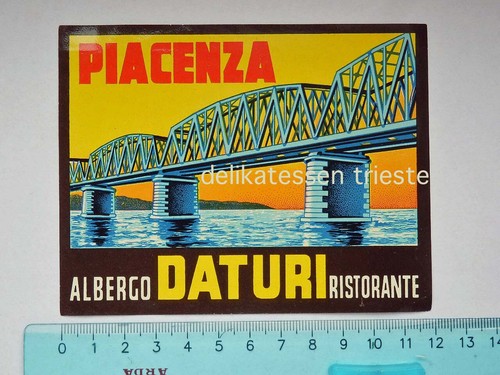 Piacenza albergo daturi - daturi, old