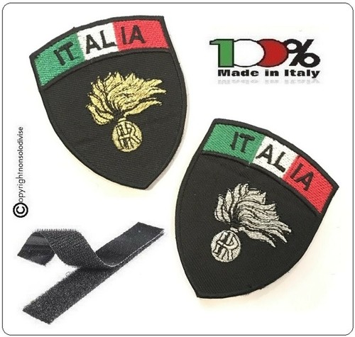 Patch toppa scudetto - toppa, con