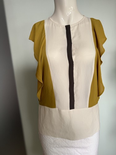 Camicia top con volant - , di