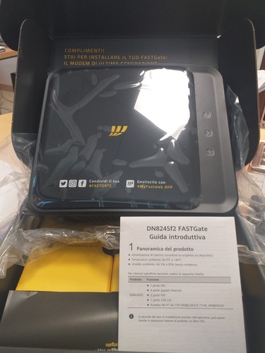 Modem fastweb fastgate - -,
