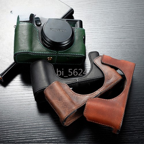 Corpo fotocamera vera - , pelle