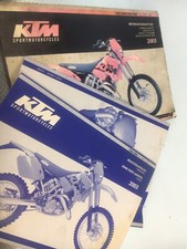 Manuali Di Uso e Spare Part KTM SX MXC EXC 125 200 2003 Codici Ricambi