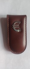 Fermasoldi pelle argento - fermasoldi,